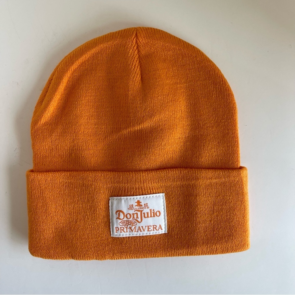NWOT Don Julio 1942 Tequila Primavera Orange Beanie